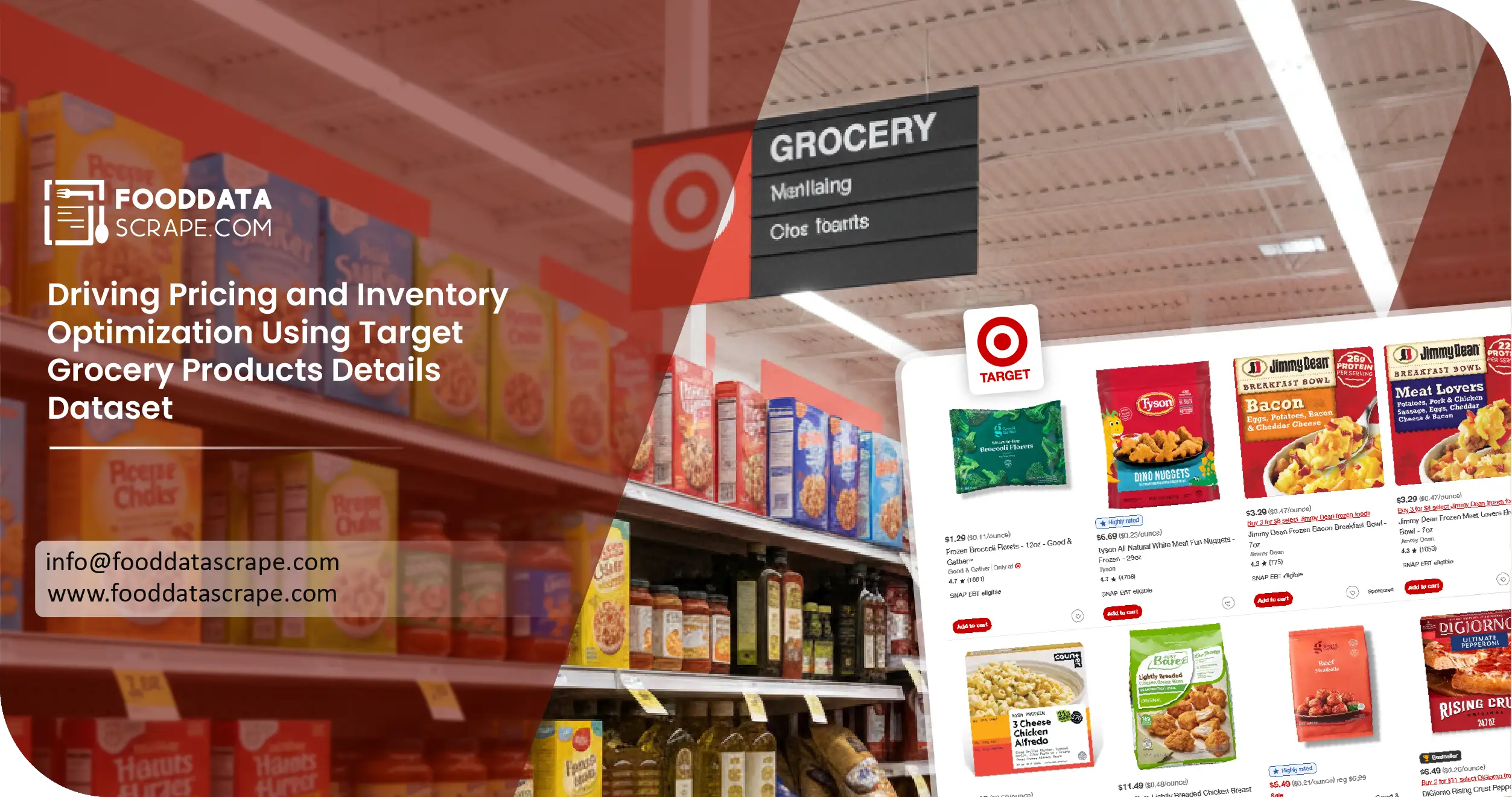 Target Grocery Products USA Data Scraping